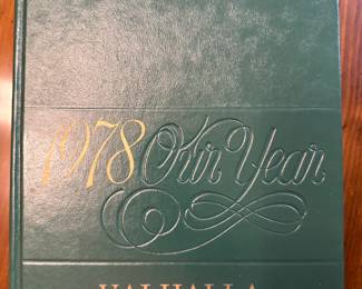 A great vintage Swan Valley High School Year Book from 1978!