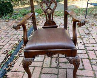 Single Chippendale chair