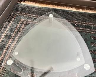 Multi size glass coffee table 