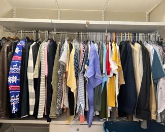 Excellent men’s clothing 