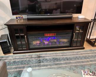 Large fireplace that can throw heat 