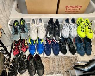 Just some of the large selection of men’s shoes including Nike and Cole Hahn