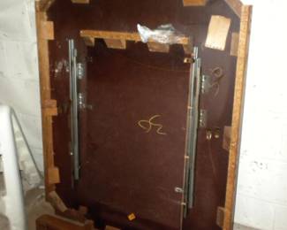 solid oak table with leaves