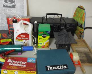 Garage Items and Tools