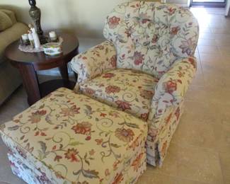 Chair & Ottoman