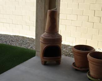 Outdoor Fireplace