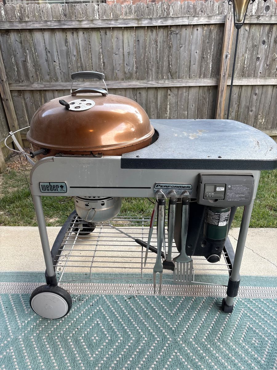 Weber cooper kettle grill 