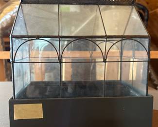 Glass terrarium