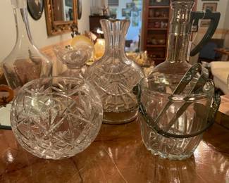 Decanters, Ice Bucket
