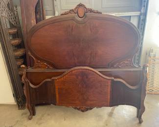 Antique Headboard & Footboard
