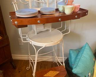 One-of-a-kind Ice Cream Parlor High Chair