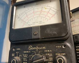 Simpson Model 260 Analog Volt-Ohn-Milliammeter