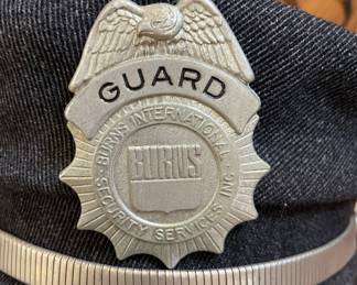 Burns International Security Guard Hat