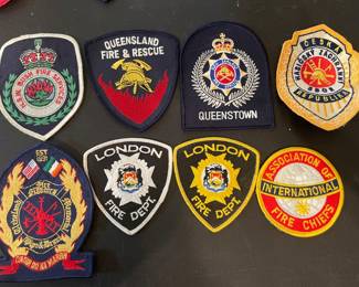 International Fire Dept. Patches
