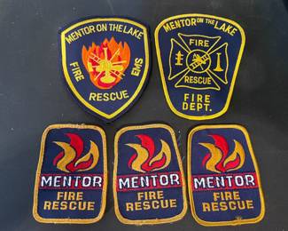 Mentor Fire Rescue  Dept. Patches