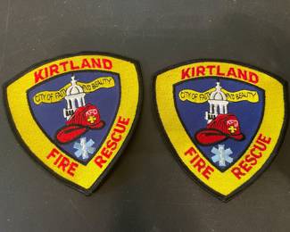 Kirtland Fire & Rescue Patches
