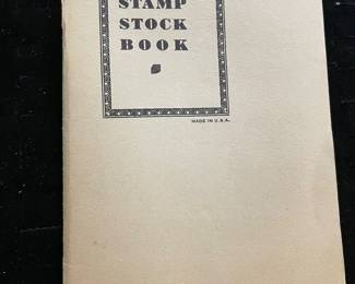 Stamp Stock Book Collection