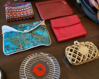 coaster, wallets, small pouches