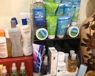 High end skin care and hair products