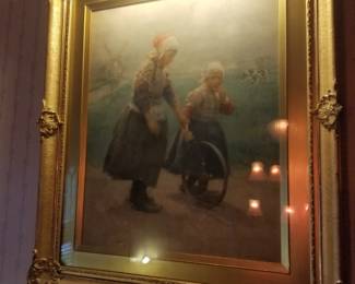 Lovely framed Dutch work.