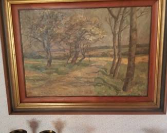 Handsome Krummacher original art. 