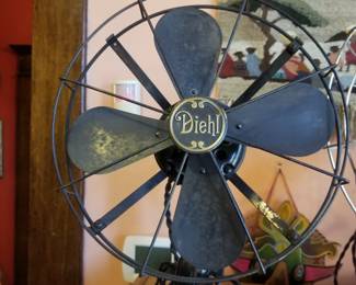 Get your vintage Diehl fan. Works!!