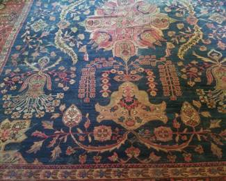 Handsome oriental rug. 