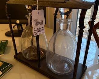 Tantalus decanter set