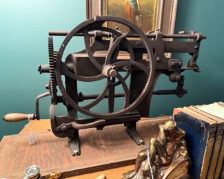   Antique apple peeler

