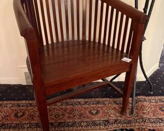 Vintage barrel chair