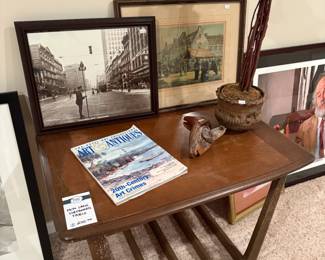 Mid-century Lane surfboard table