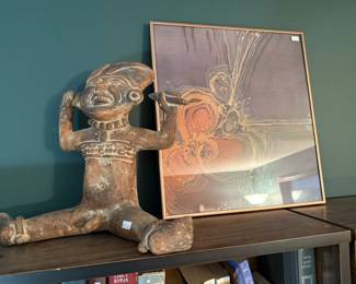 Tribal ceramic figurine