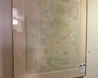 Robert Natkin signed print