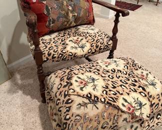 Chair & ottoman