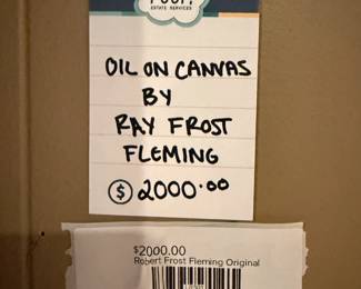 Oil on Canvas by Ray Frost Fleming