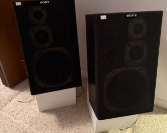 Sony speakers model SSD201