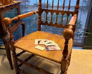 Spindle Back Chair (A),  Spindle Back Chair (B),
