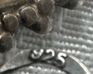 Sterling Silver with Chrysoprase Stone Earrings