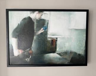 Framed Giclee "Cup" by Britt Snyder 