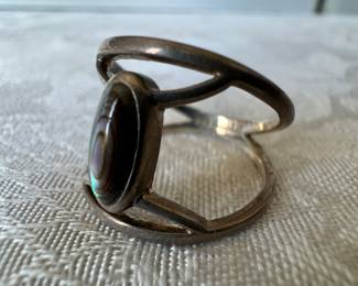 Boma Sterling Silver & Abalone Ring