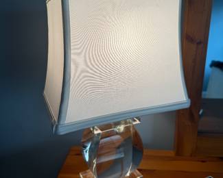 2 Heavy Glass Table Mirrors