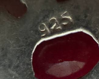 Sterling Silver Pendant & Sterling Silver Earrings