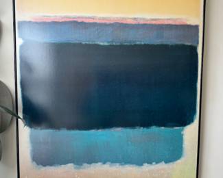 Framed "National Gallery of Art, Twentieth Century Collection" Poster / 1983