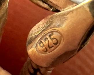 Sterling Silver Drop Necklace