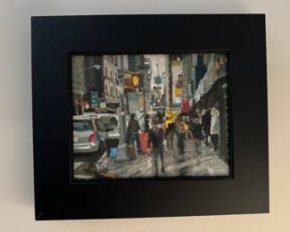 Framed Original Oil on Canvas signed Jim Beckner