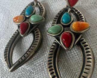 Carolyn Pollack Sterling Silver Earrings