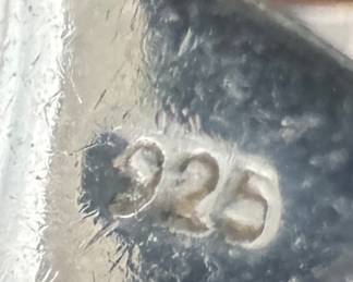 Sterling Silver Pendant & Sterling Silver Earrings