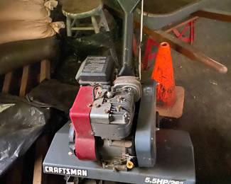 CRAFTSMAN 5.5 HP 26 INCH TILLER