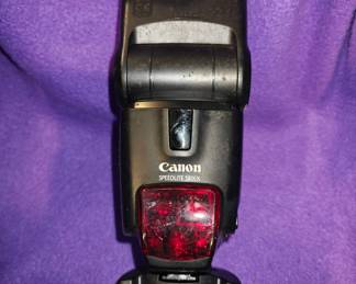 CANON SPEED LITE 580 EX (front 1 OF 2)