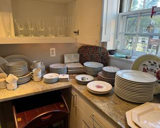 Huge Collection of Dishes Most Crate & Barrel